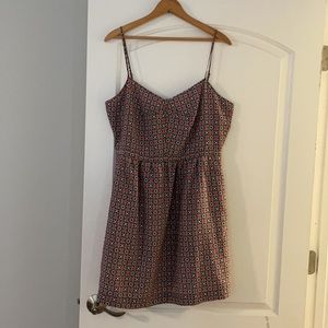 Patterned J Crew Mini Dress